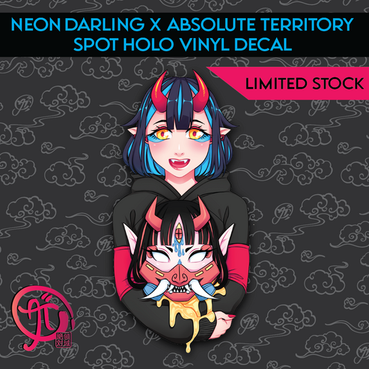 AT''x Neon Darling Collab Decal