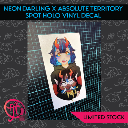 AT''x Neon Darling Collab Decal