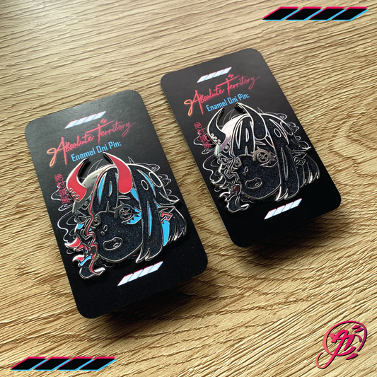 Enamel Oni Pin