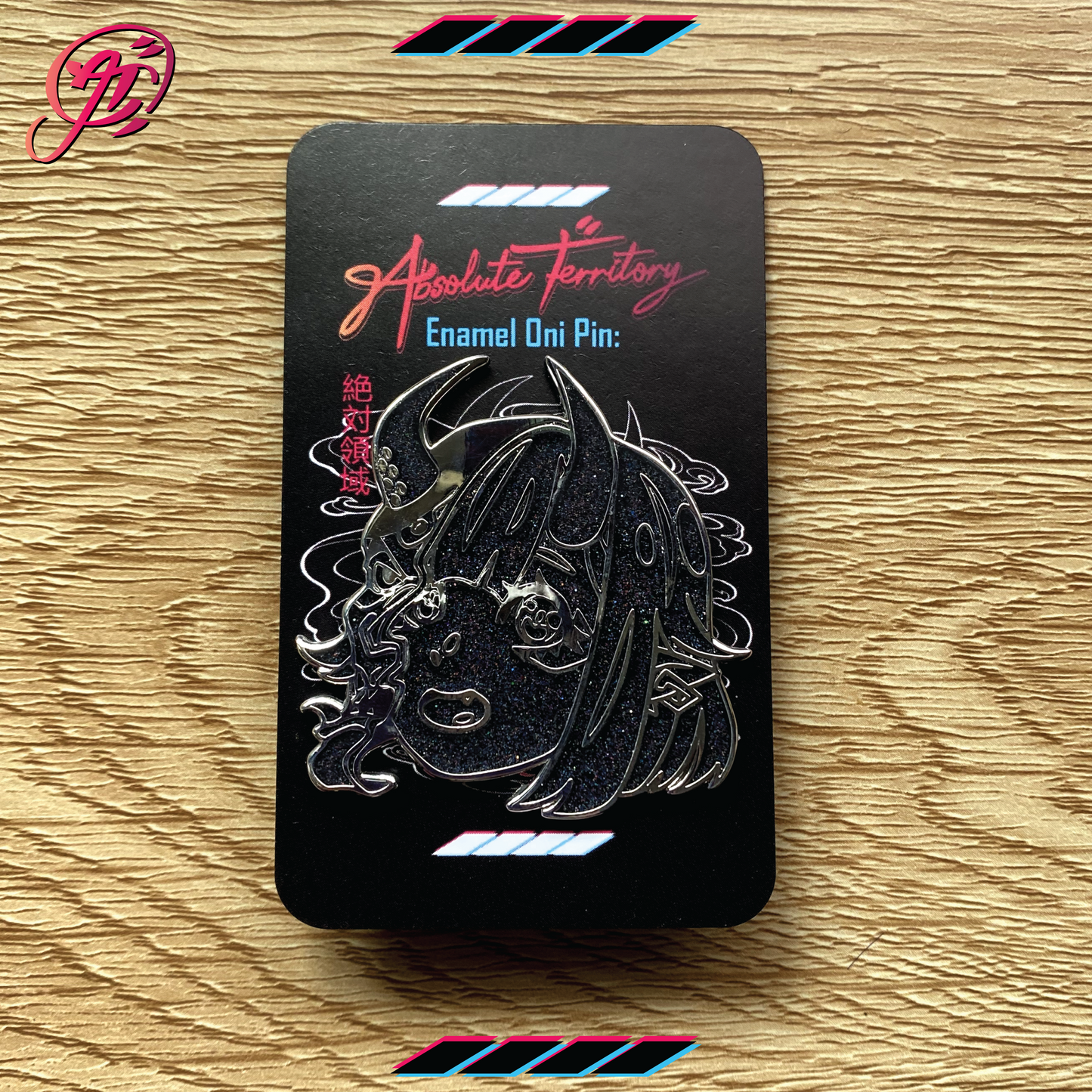 Enamel Oni Pin