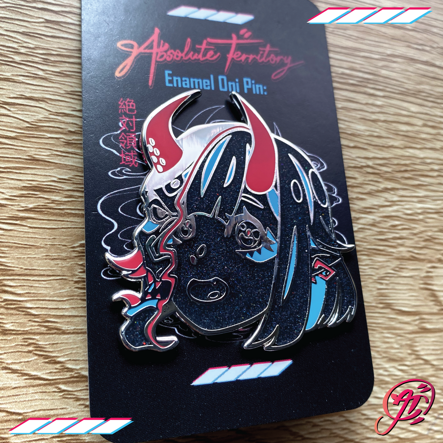 Enamel Oni Pin