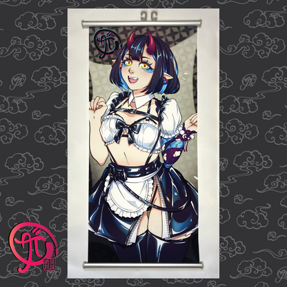 Moe Oni Wall Scroll